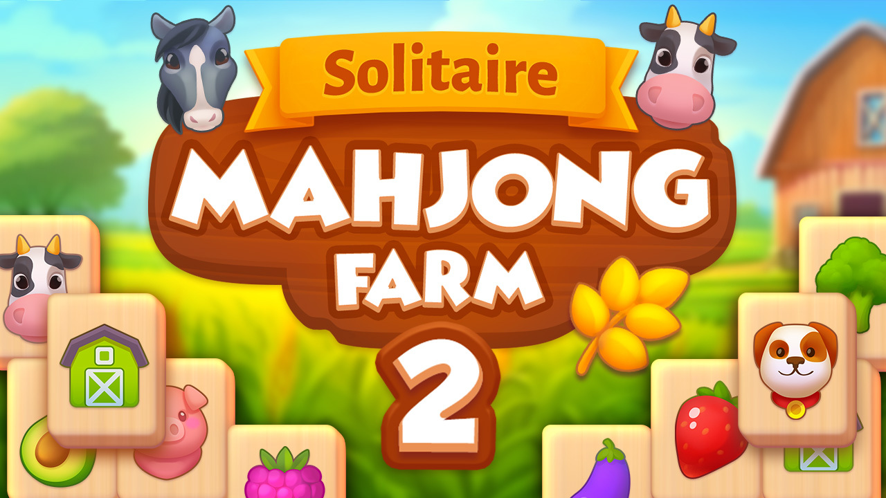 Image Solitaire Mahjong Farm 2
