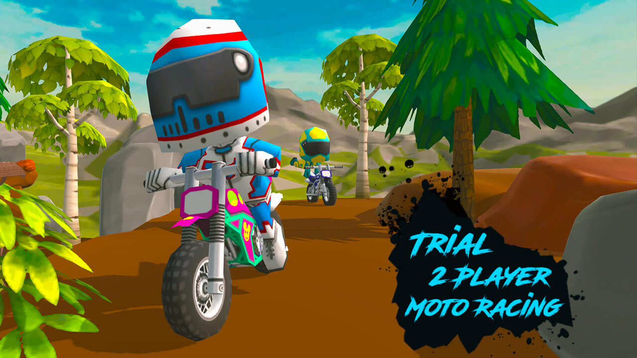 Image Trial 2 Player Moto Racing