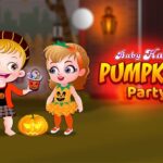 Baby Hazel Pumpkin Party