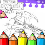 Fortnite Coloring Book Game