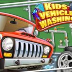 Kids Car Wash Garage for Boys