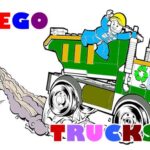 Lego Trucks Coloring