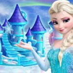 princess frozen doll house decoration