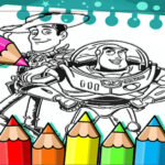 Toy Story Coloring Book